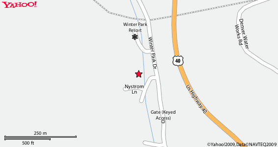 Map of Zephyr Mountain Lodge
