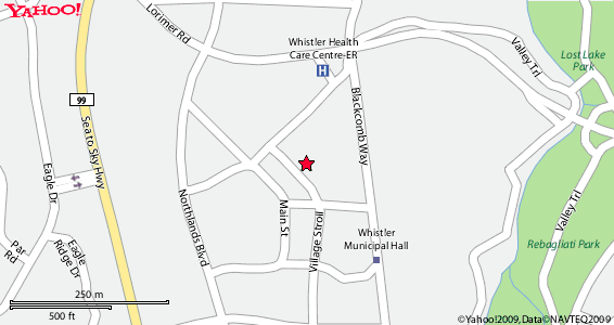 Map of Tyndall Stone Lodge