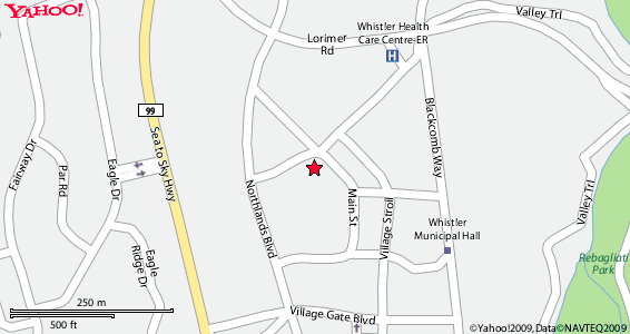 Map of Summit Lodge