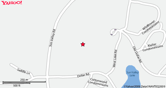 Map of Sun Valley Lodge