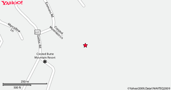 Map of Buttes Condominiums