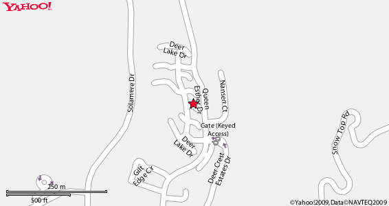 Map of Deer Lake Village