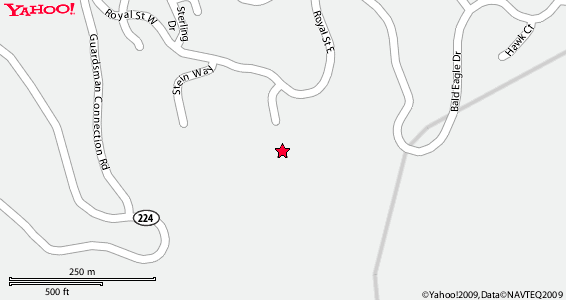 Map of Mont Cervin