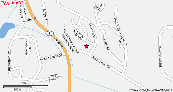 Map of Main Street Junction