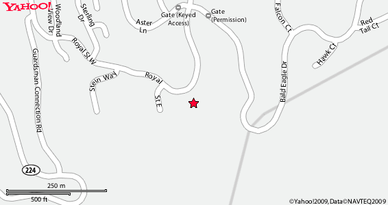 Map of Sterling Lodge