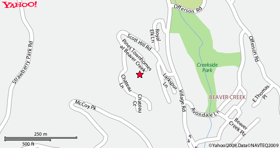 Map of The Pines Lodge