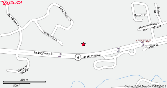 Map of Oro Grande