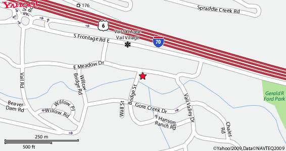 Map of Mountain Haus