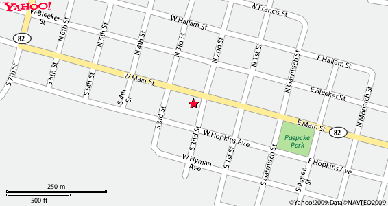 Map of Aspen Mountain Lodge
