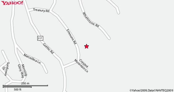 Map of Crested Mountain North