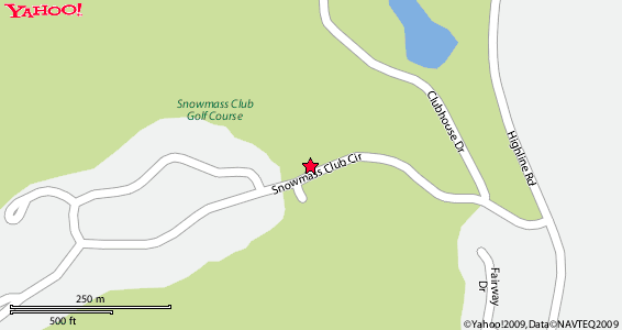 Map of Villas at Snowmass Club