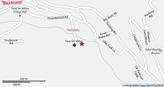Map of Snakedance Lodge and Spa