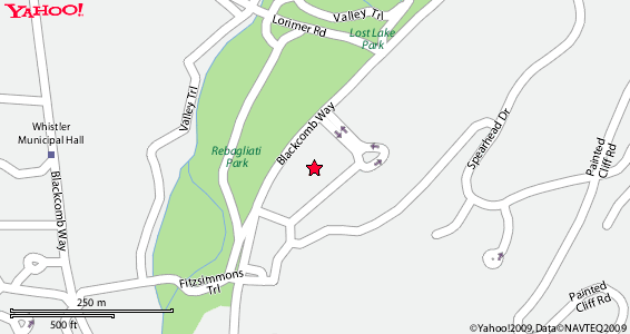 Map of Glacier Lodge