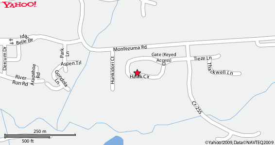 Map of Red Hawk Townhomes