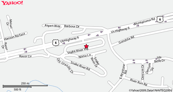 Map of Inn at Keystone