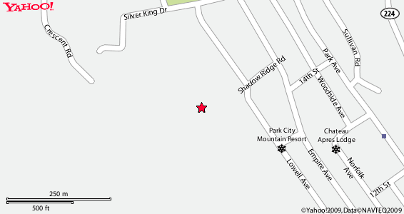 Map of Lodge at Mountain Village