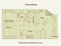 Two Bedroom Floor Plan 1