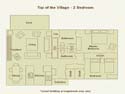 Two Bedroom Floor Plan 2