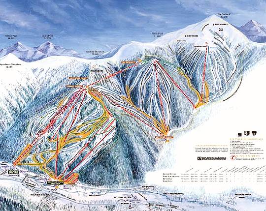 Keystone Trail Map (Click to